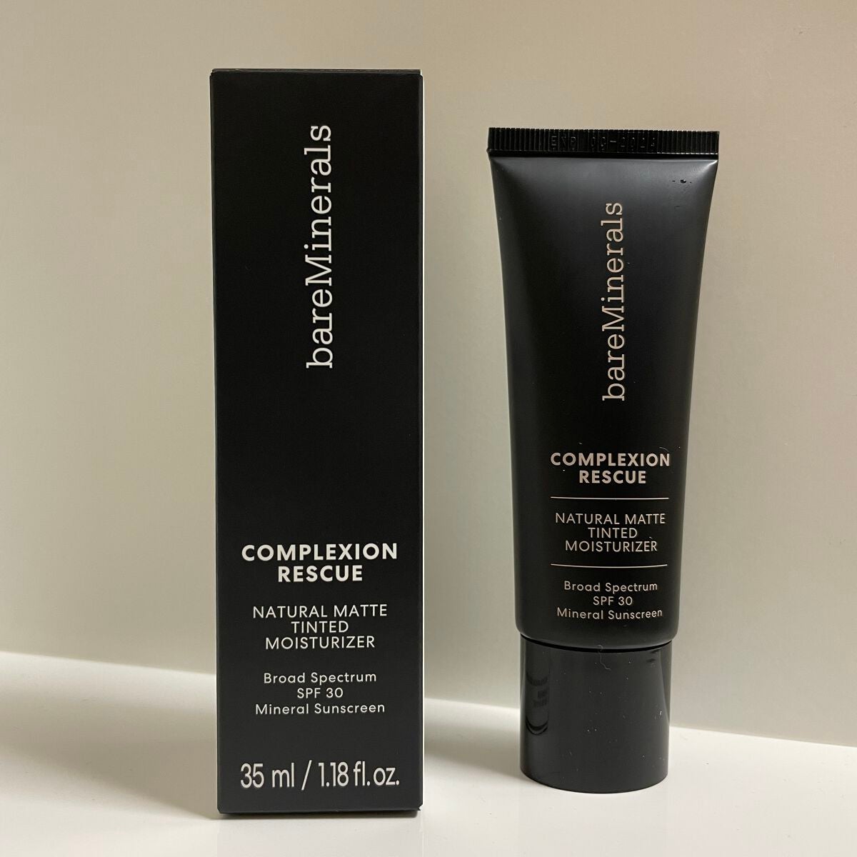 CR ナチュラル マット モイスチャライザー/bareMinerals/クリーム・エマルジョンファンデーションを使ったクチコミ(1枚目)
