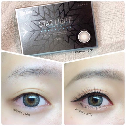 スターライト3コン 3コングレー/OLENS/カラーコンタクトレンズの画像