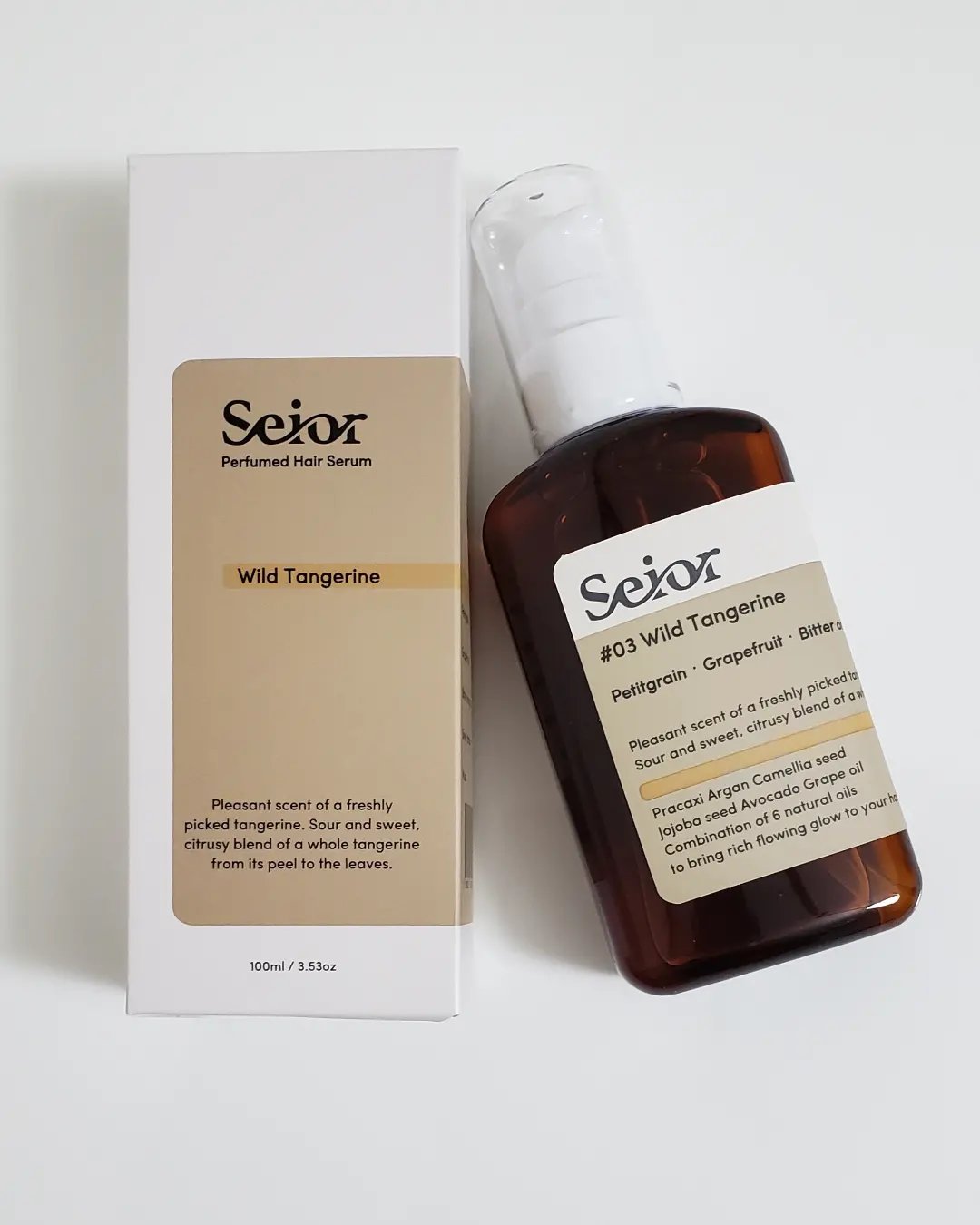 ヘアセラム/seior/ヘアオイルを使ったクチコミ（1枚目）