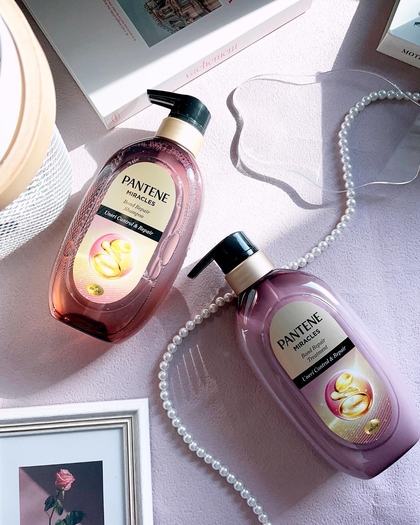 - - - - - - - - - - - - - - - - - - - - - - - - - - - - 
パンテーンミラクルズ
うねりコントロール＆リペア シャンプー
うねりコントロール＆リペア トリートメント
- - - - - 