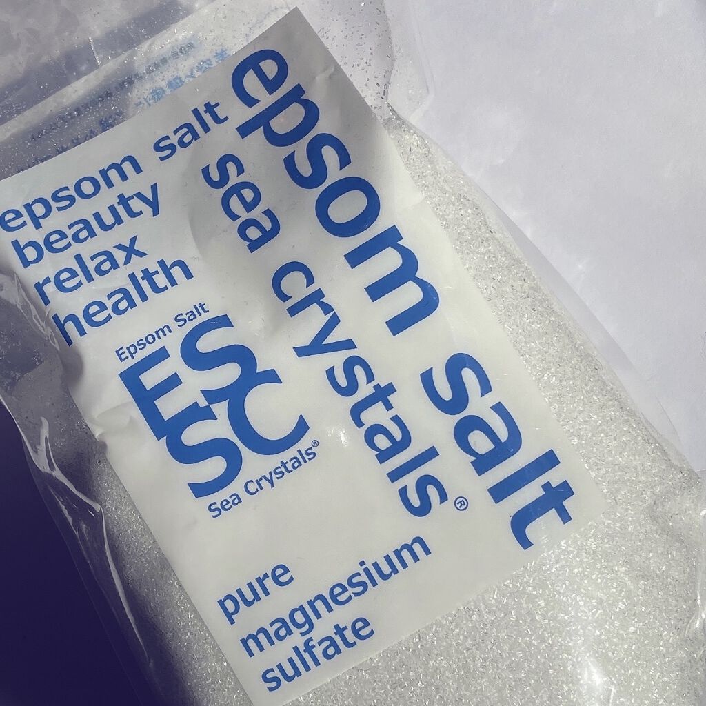シークリスタルス エプソムソルト オリジナル/sea crystals/無機塩系入浴剤を使ったクチコミ（1枚目）