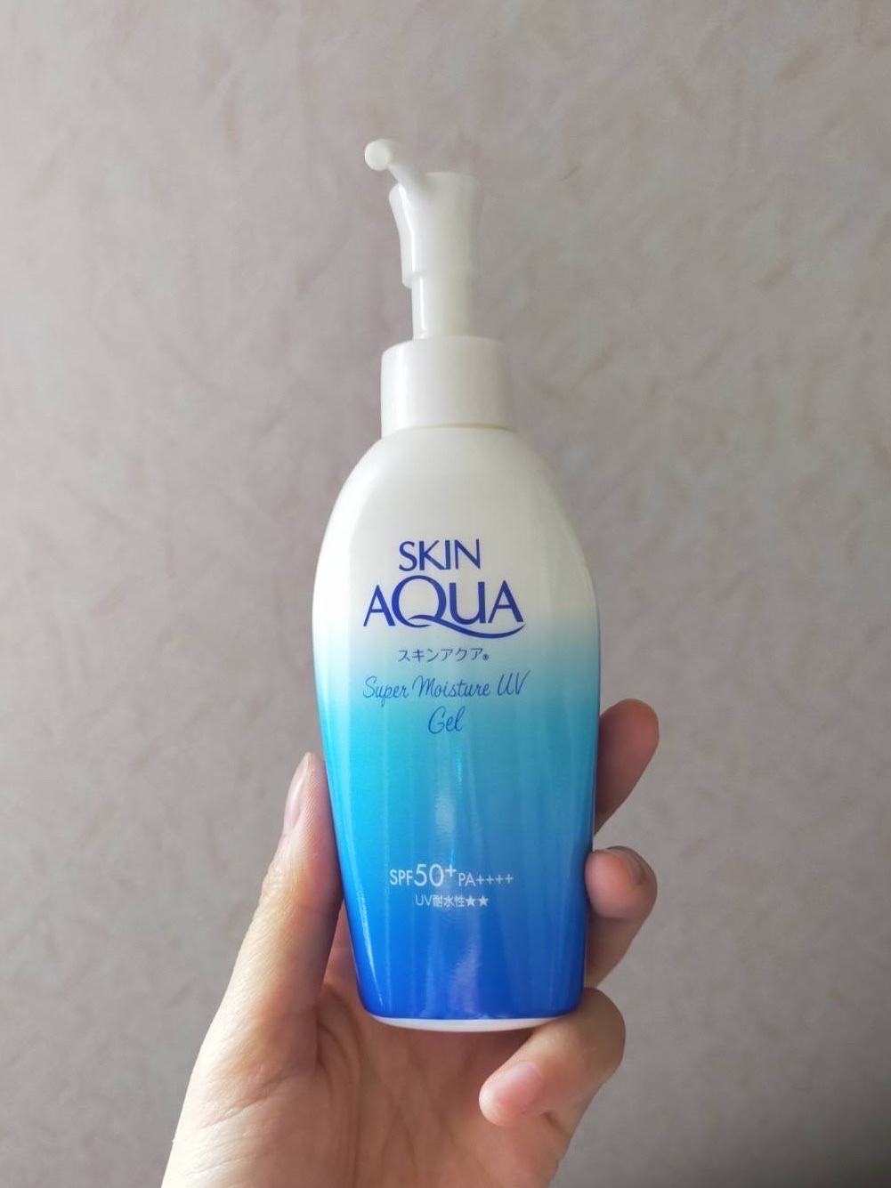 スキンアクア スーパーモイスチャージェル/スキンアクア/日焼け止めジェルを使ったクチコミ（1枚目）