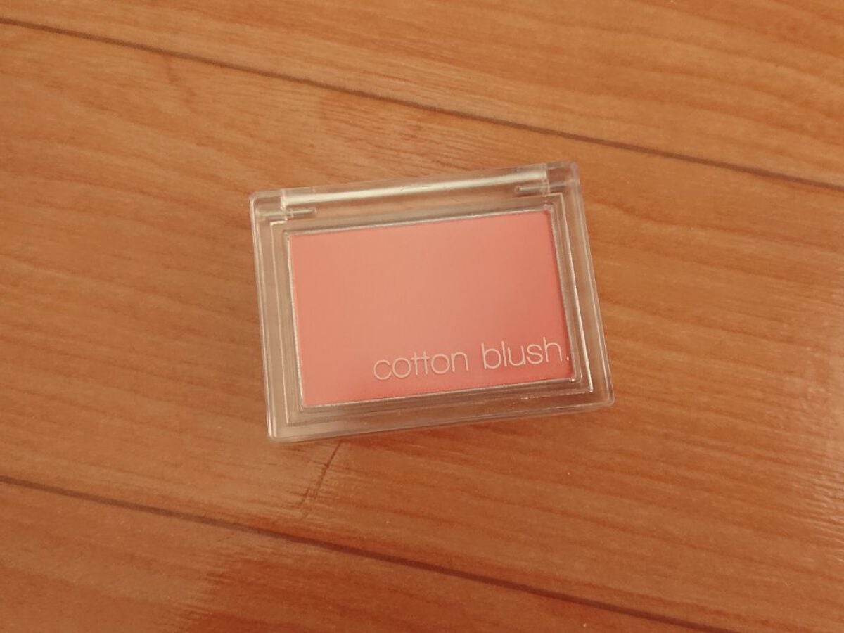 コットン ブラッシャー/MISSHA/パウダーチークを使ったクチコミ(1枚目)