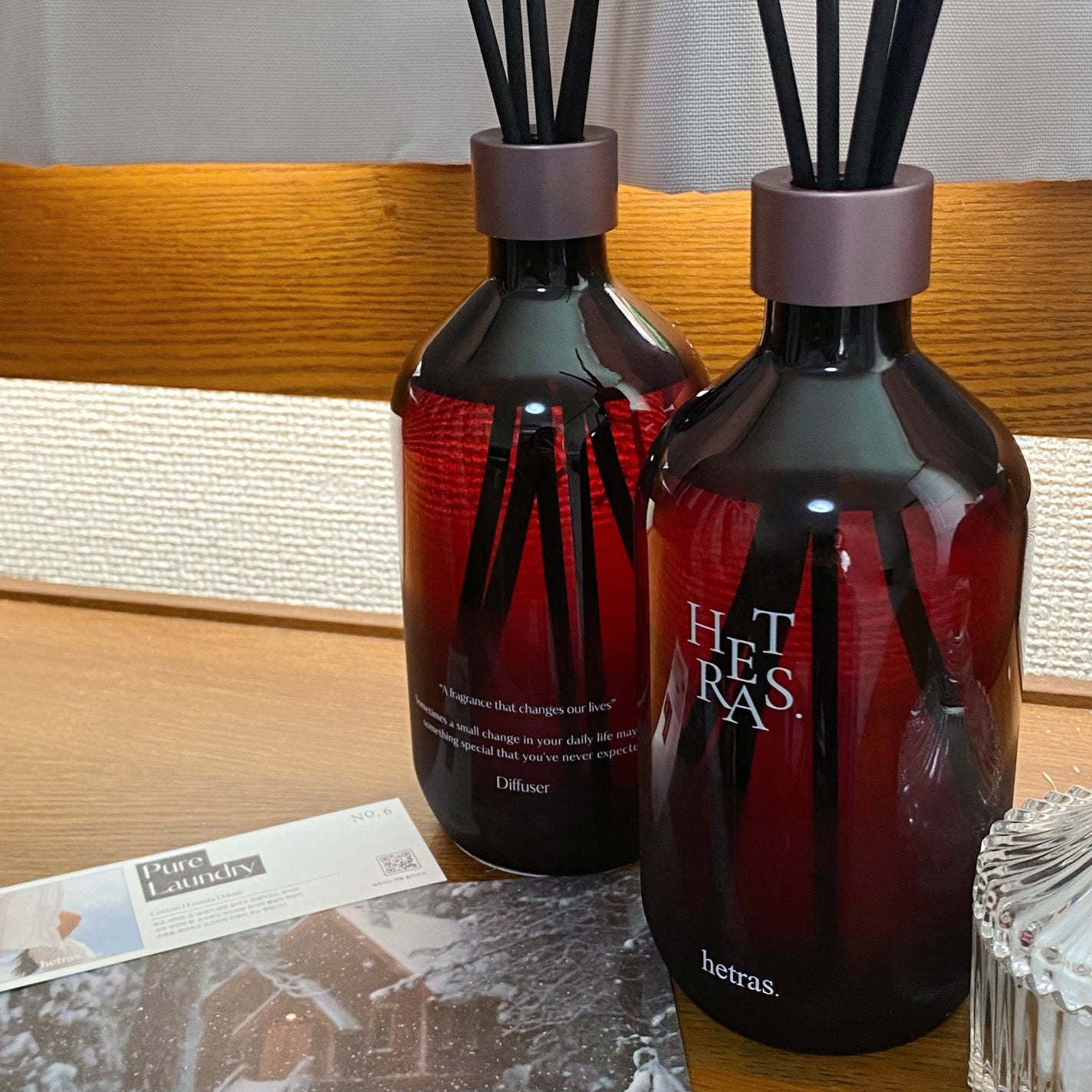 プレミアムディフューザー/hetras/ルームフレグランスを使ったクチコミ(4枚目)