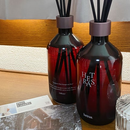 プレミアムディフューザー/hetras/ルームフレグランスを使ったクチコミ(4枚目)