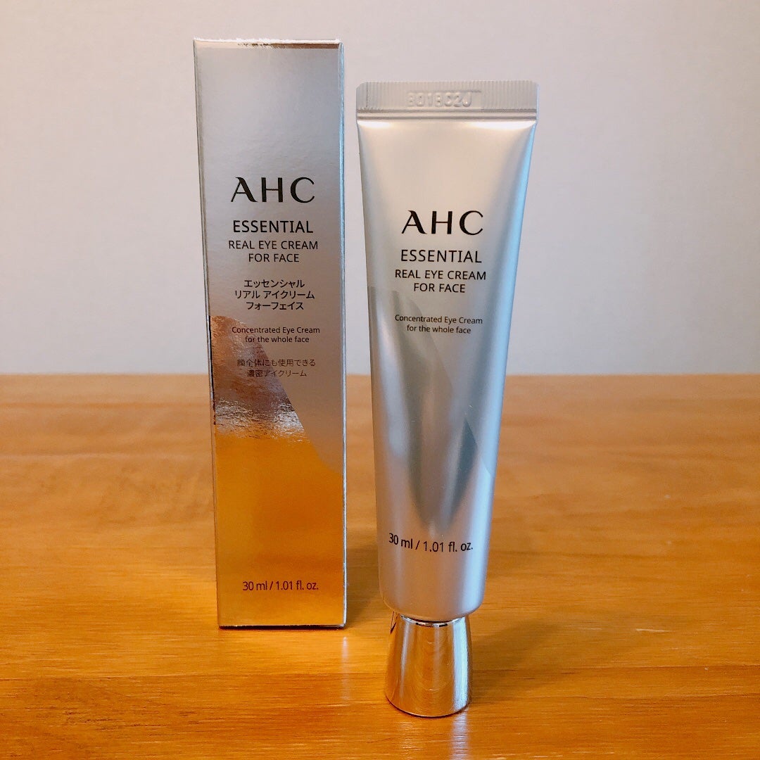 エッセンシャル リアル アイクリーム フォーフェイス/AHC/アイケア・アイクリームを使ったクチコミ(1枚目)