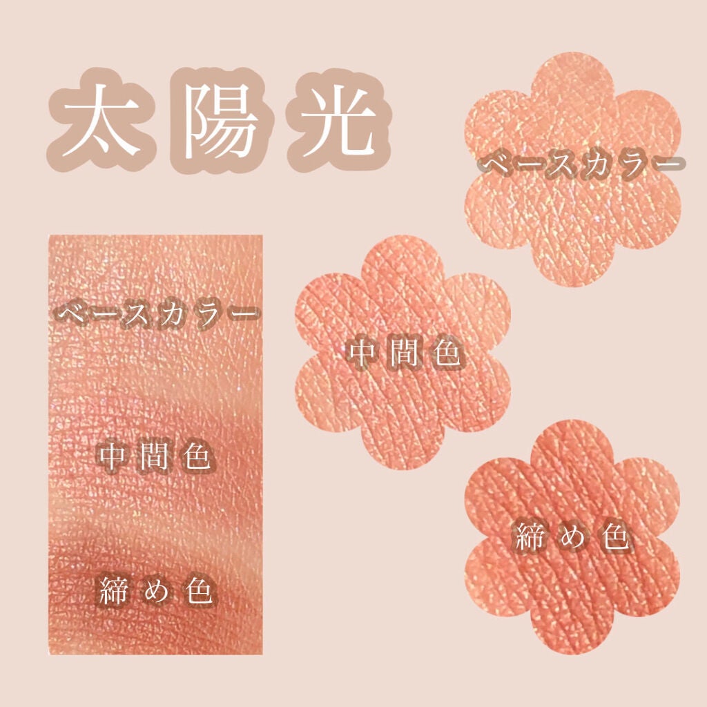 トーンアップアイシャドウ/CEZANNE/アイシャドウパレットを使ったクチコミ(3枚目)