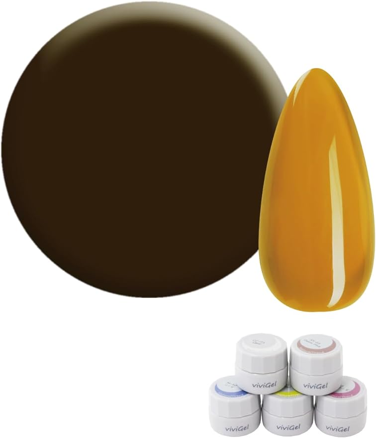 ジェルネイルカラー vivi AC-01 Marron Glace