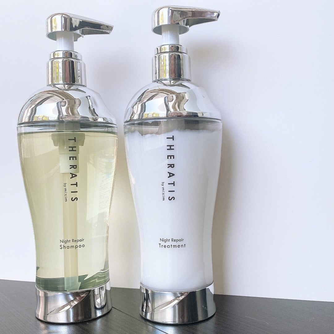 ナイトリペア シャンプー/ヘアトリートメント/THERATIS/シャンプー・コンディショナーを使ったクチコミ(1枚目)
