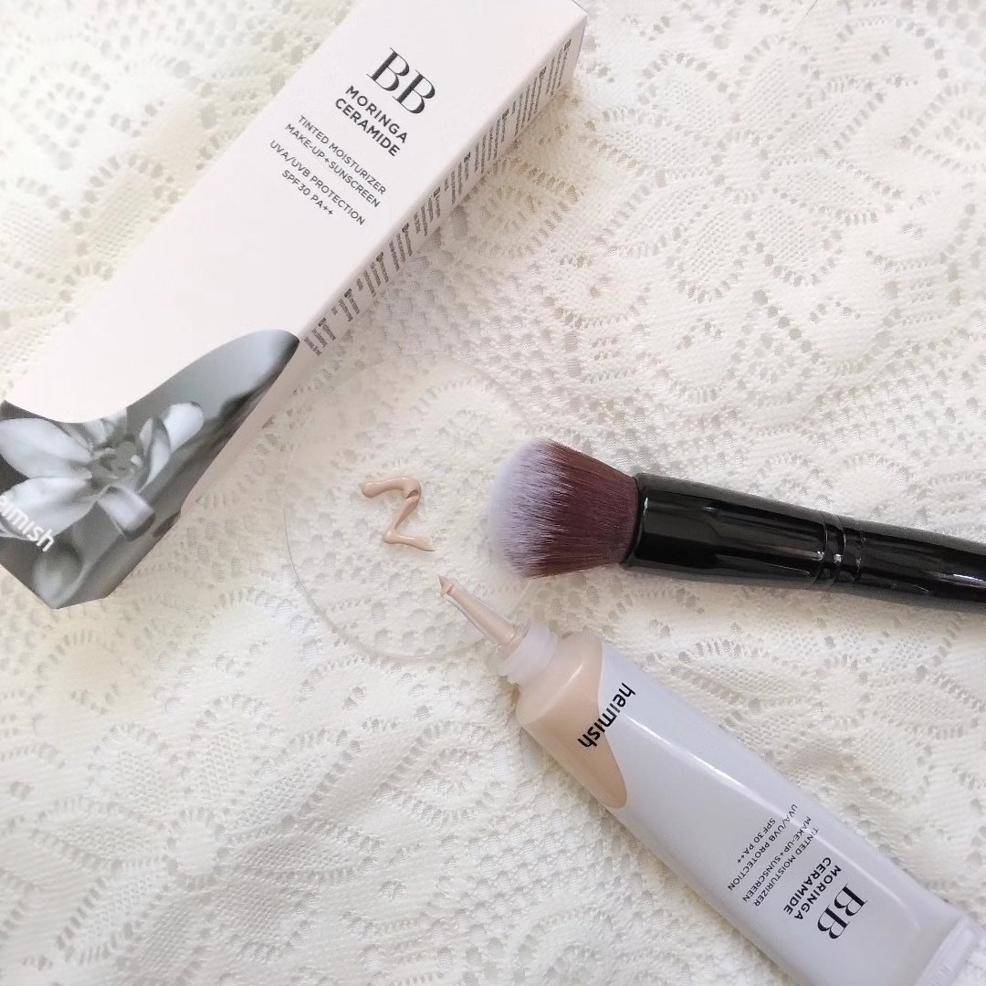 モリンガ セラミド BBクリーム/heimish/BBクリームを使ったクチコミ（3枚目）