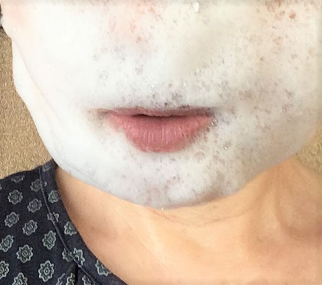 はい！みるく特濃 クリームウォッシュ/ロゼット/洗顔フォームを使ったクチコミ（3枚目）