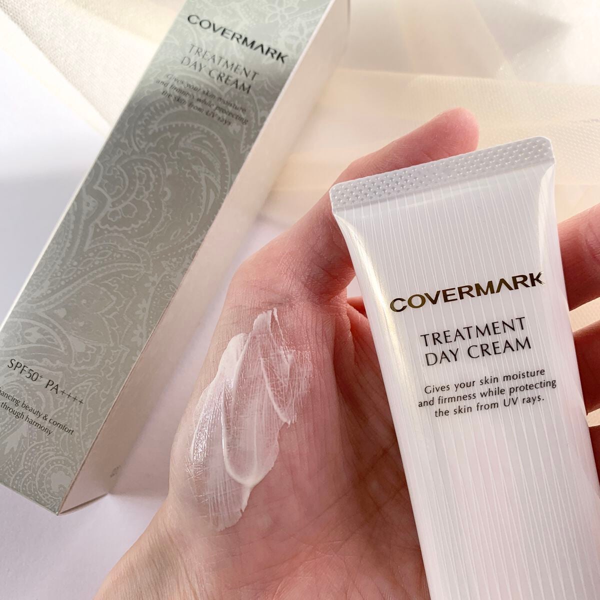 トリートメント デイ クリーム/COVERMARK/日焼け止めクリームを使ったクチコミ(4枚目)