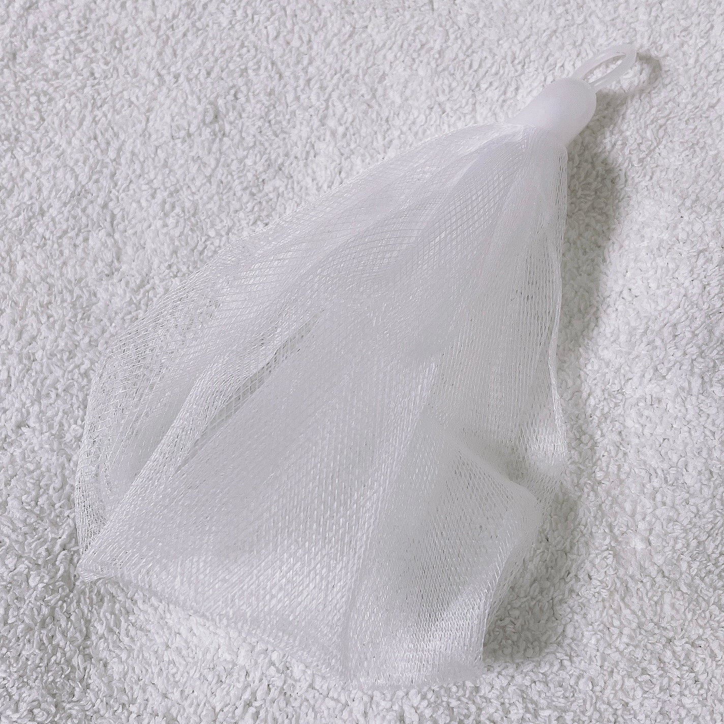 洗顔用泡立てネット/無印良品/その他スキンケアグッズを使ったクチコミ(2枚目)