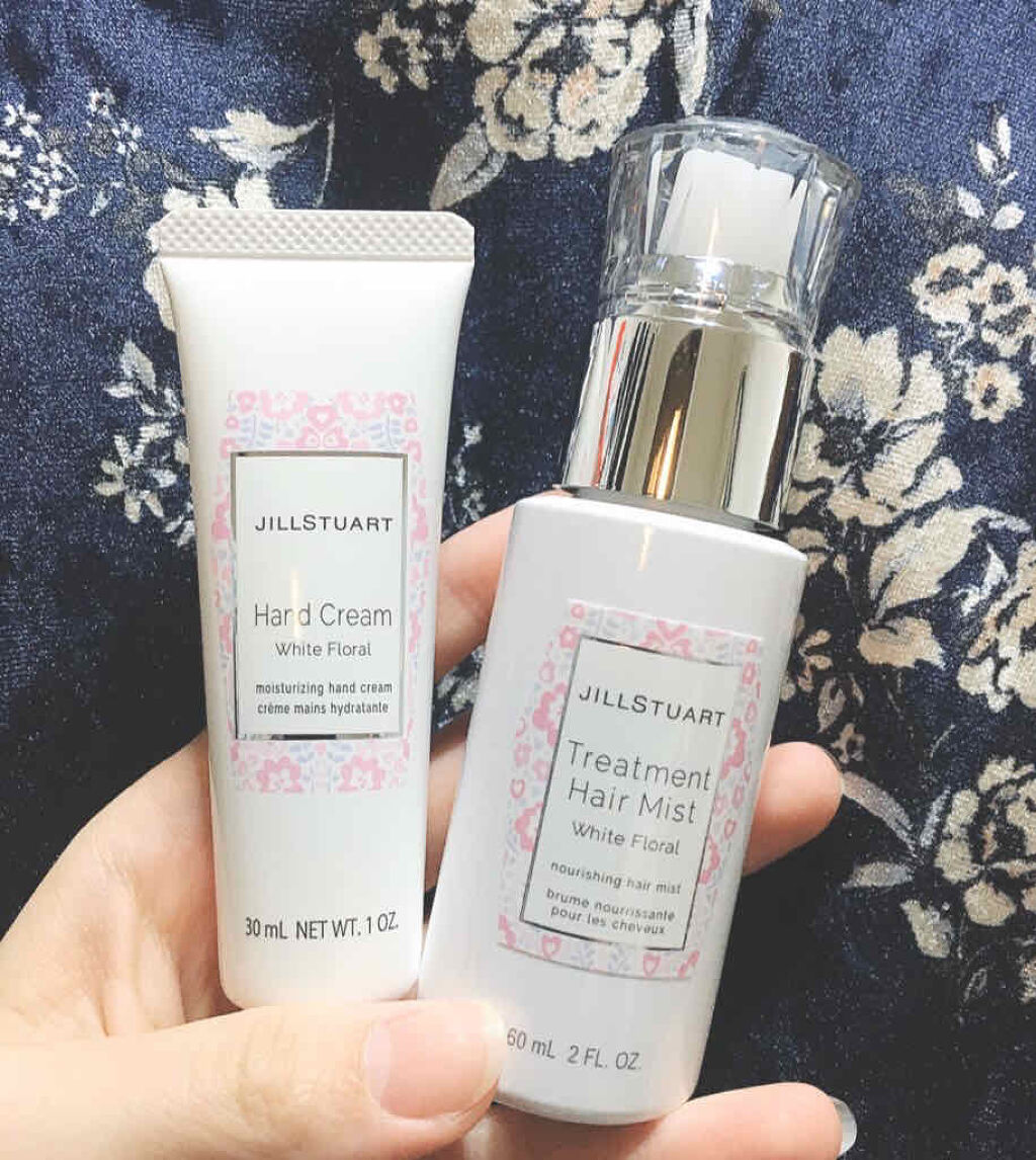 ハピネスメッセージ トリートメント へアミスト＆ハンドクリーム ホワイトフローラル/JILL STUART/その他キットセットを使ったクチコミ（2枚目）