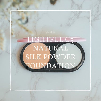ライトフル C3 ナチュラル シルク パウダーファンデーション/M・A・C/パウダーファンデーションを使ったクチコミ(1枚目)