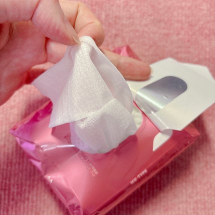 アイスデオドラント ボディペーパーN フリーズピーチ/ギャツビー/ボディシートを使ったクチコミ(2枚目)