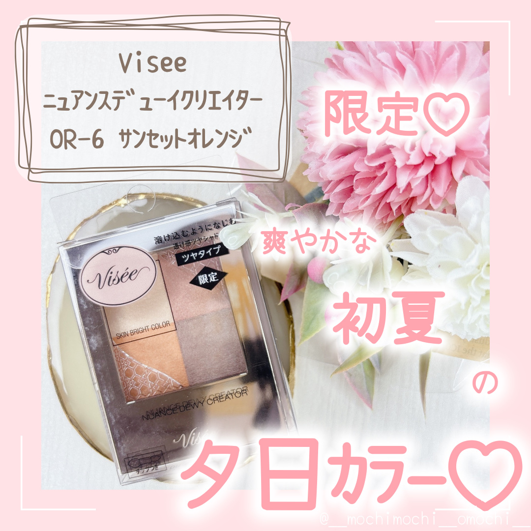 ニュアンス デューイ クリエイター/Visée/アイシャドウパレットを使ったクチコミ（1枚目）