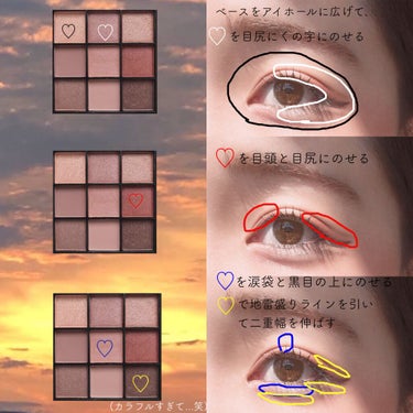 UR GLAM　BLOOMING EYE COLOR PALETTE/U R GLAM/アイシャドウパレットを使ったクチコミ（2枚目）