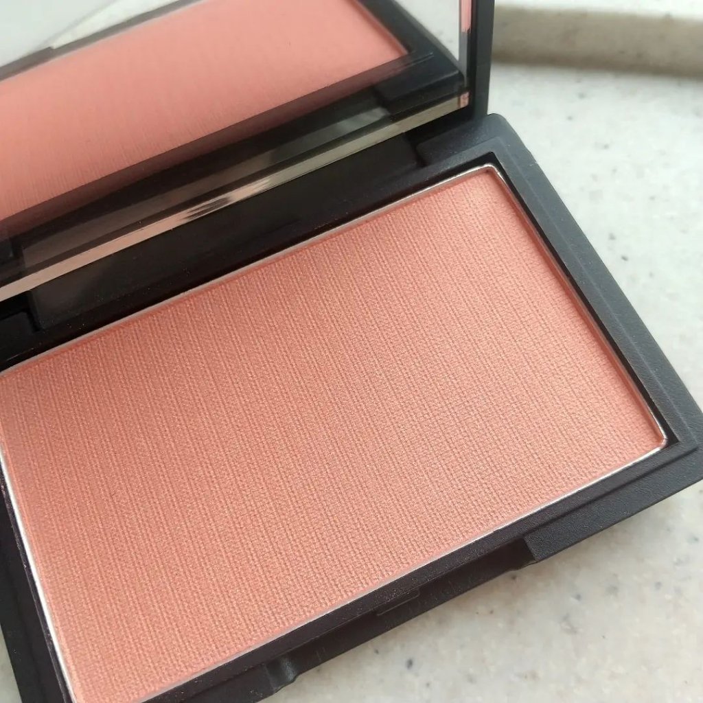 ピュア チーク カラー ロージーピンク/heme/パウダーチークを使ったクチコミ（3枚目）