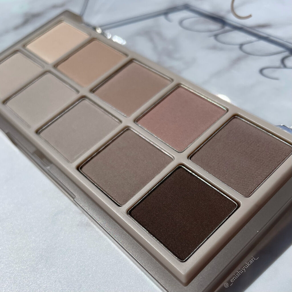 ベターザンパレット/rom&nd/アイシャドウパレットを使ったクチコミ（2枚目）