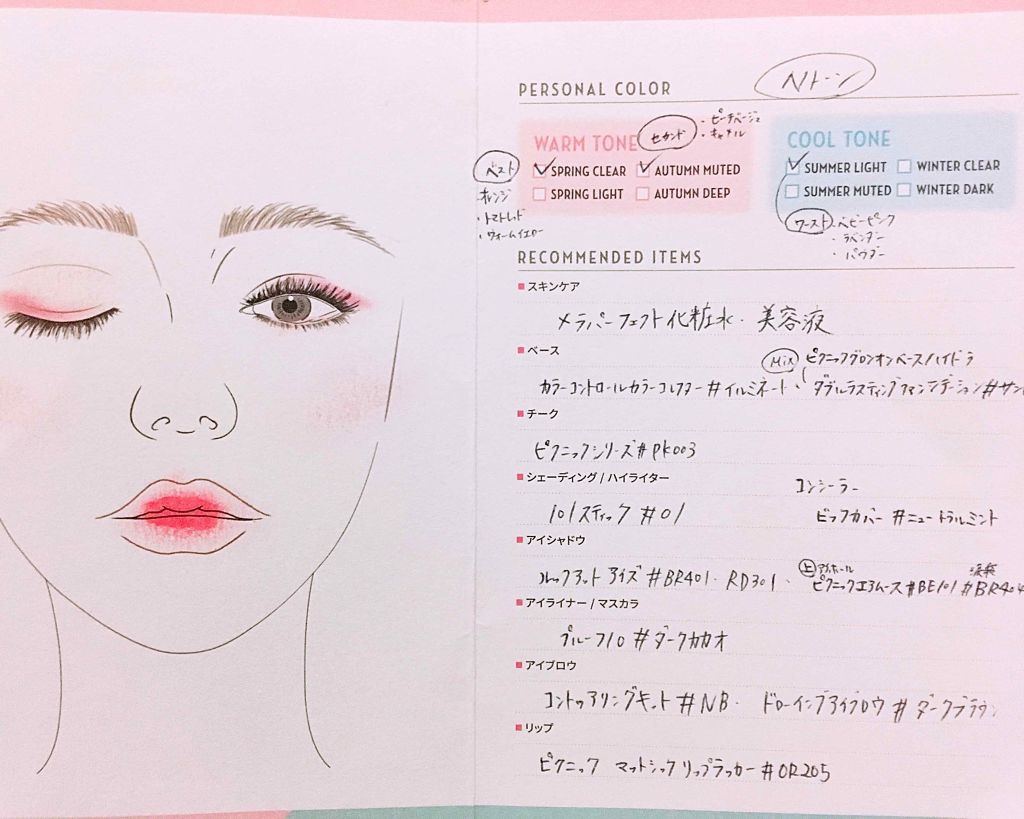 なのの on LIPS 「こんにちはななです今回はパーソナルカラー診断についてです❤︎み..」(2枚目)