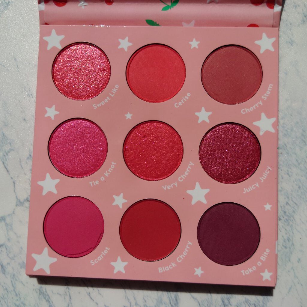 チェリークラッシュ/ColourPop/アイシャドウパレットを使ったクチコミ(3枚目)