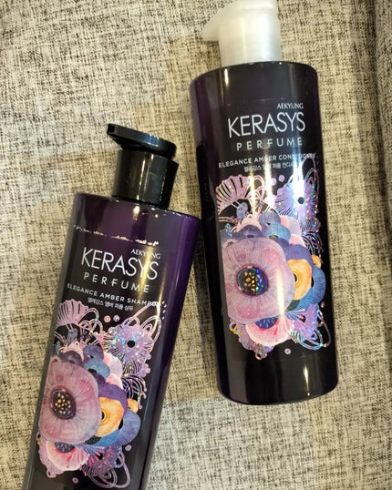 パフューム エレガンスアンバー シャンプー&コンディショナー/KERASYS/シャンプー・コンディショナーを使ったクチコミ(1枚目)