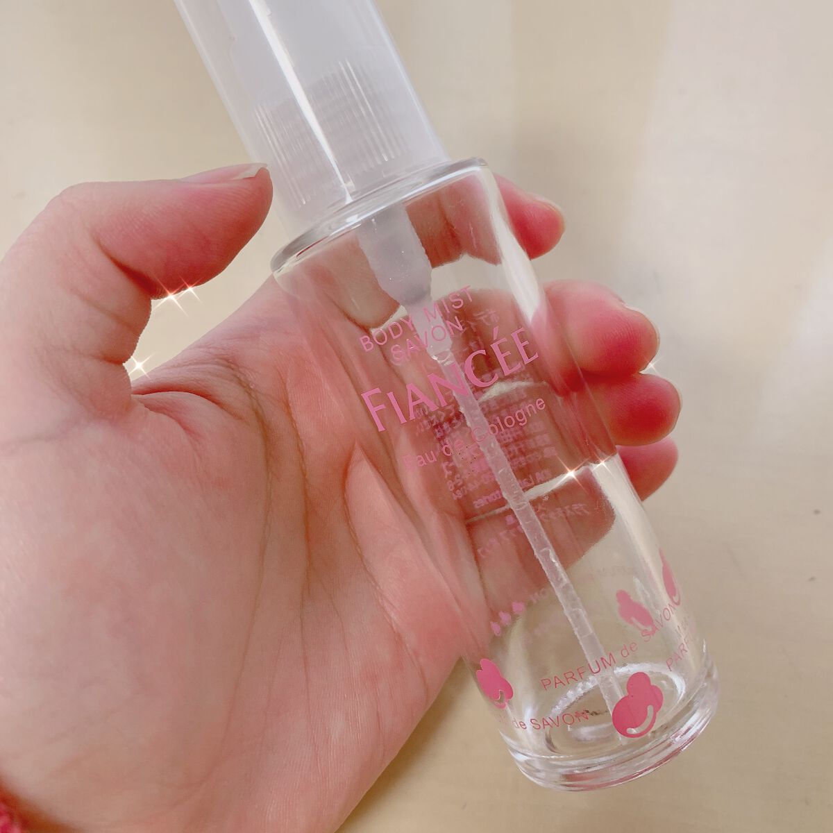 ボディミスト シャボン/フィアンセ/香水(レディース)を使ったクチコミ（1枚目）