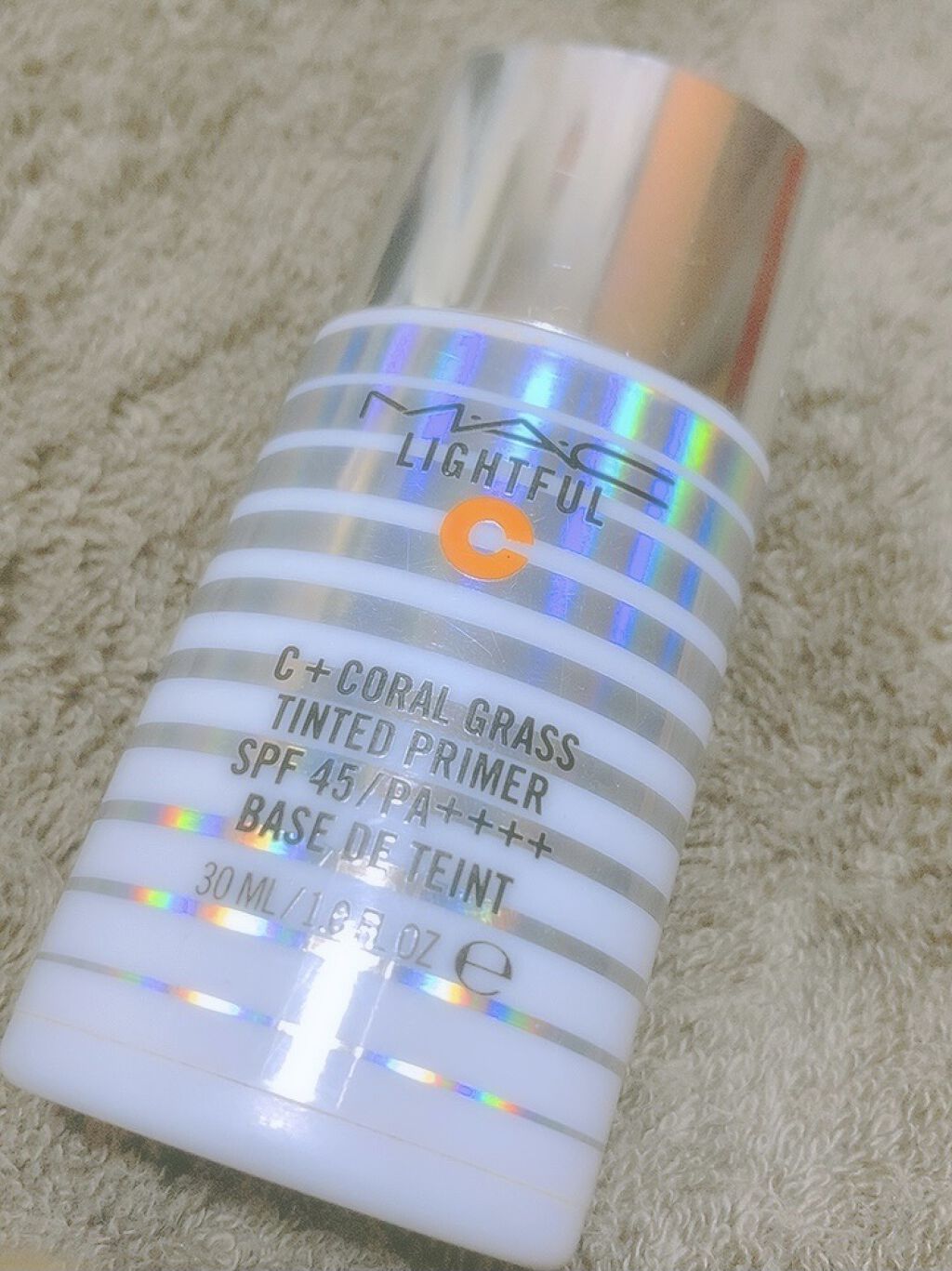 ライトフル Ｃ＋ティンティッド プライマーSPF45(PA++++)/M・A・C/化粧下地を使ったクチコミ（1枚目）