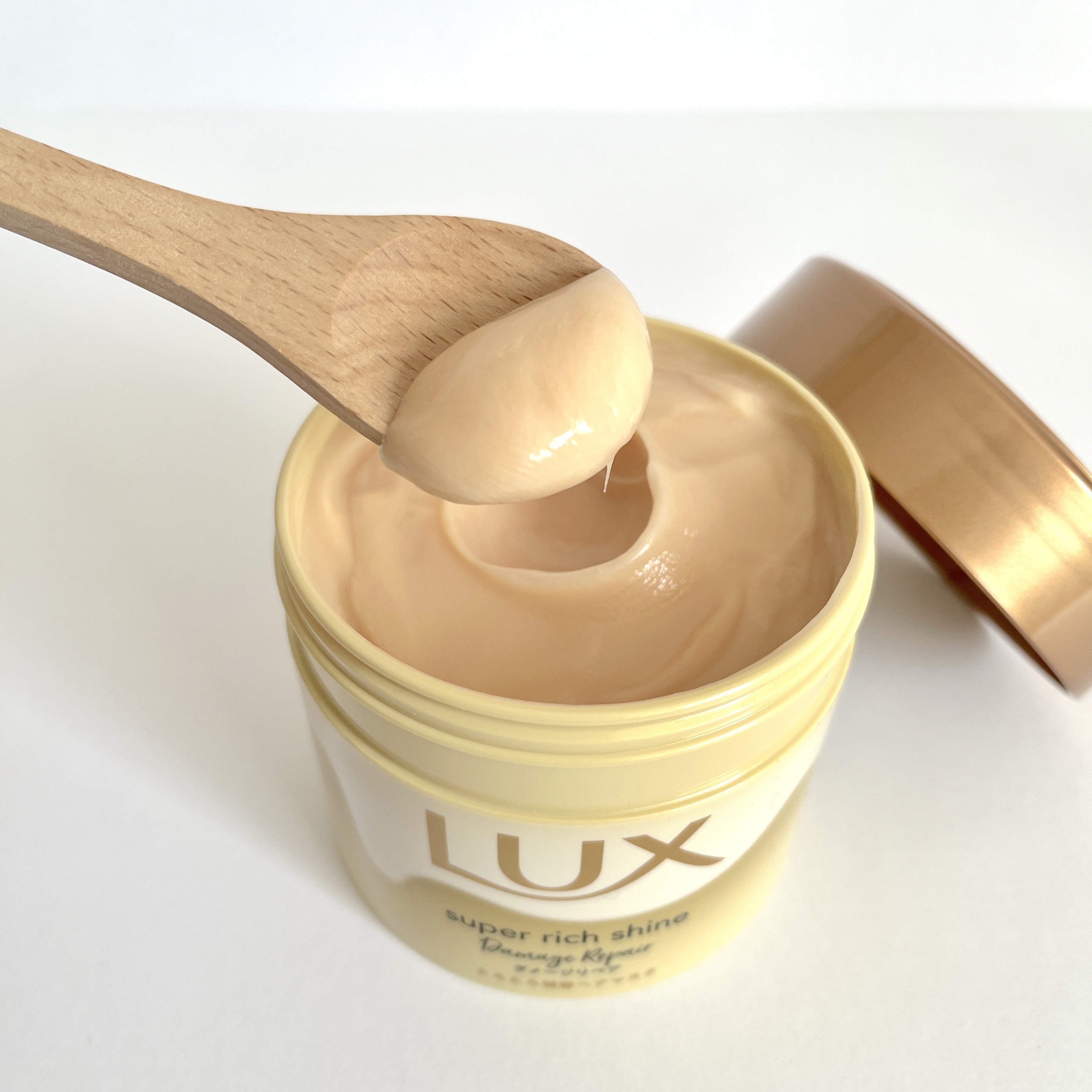 スーパーリッチシャイン ダメージリペア とろとろ補修ヘアマスク 本体/LUX/ヘアマスク・ヘアパックを使ったクチコミ（3枚目）