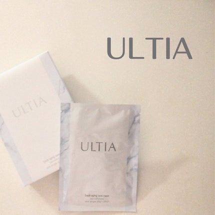 back aging care mask/ULTIA/シートマスク・パックを使ったクチコミ(1枚目)