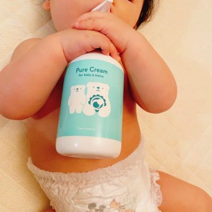 ピュア マテリエ ベビークリーム/pure materie/ボディクリームを使ったクチコミ(2枚目)