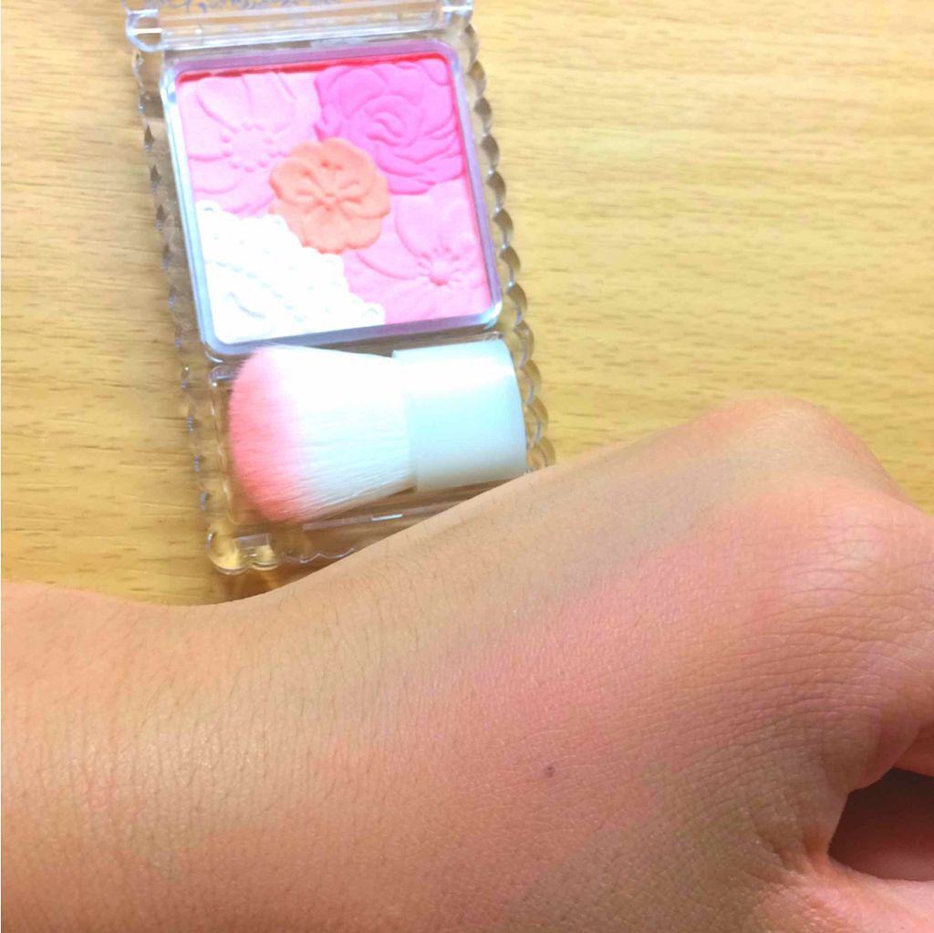 マットフルールチークス/キャンメイク/パウダーチークを使ったクチコミ（2枚目）