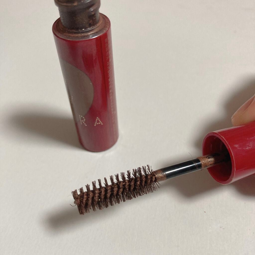 ニュアンスアイブローマスカラ/インテグレート/眉マスカラを使ったクチコミ(2枚目)