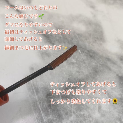 クイックラッシュカーラー/キャンメイク/マスカラ下地を使ったクチコミ(3枚目)
