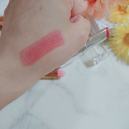 ラスティンググロスリップ/CEZANNE/口紅を使ったクチコミ(2枚目)