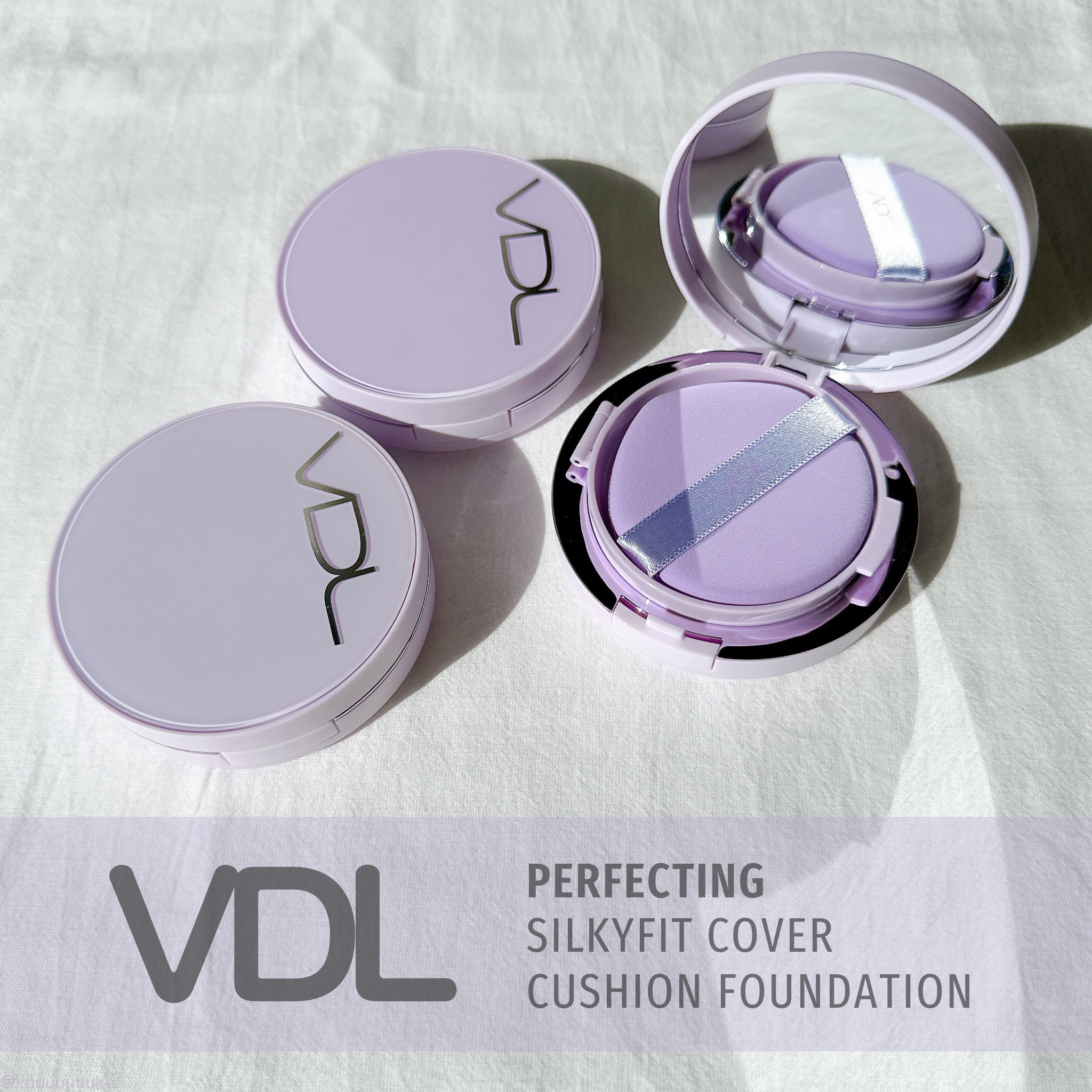 パーフェクティング シルキーフィット カバー クッション ファンデーション/VDL/クッションファンデーションを使ったクチコミ（1枚目）