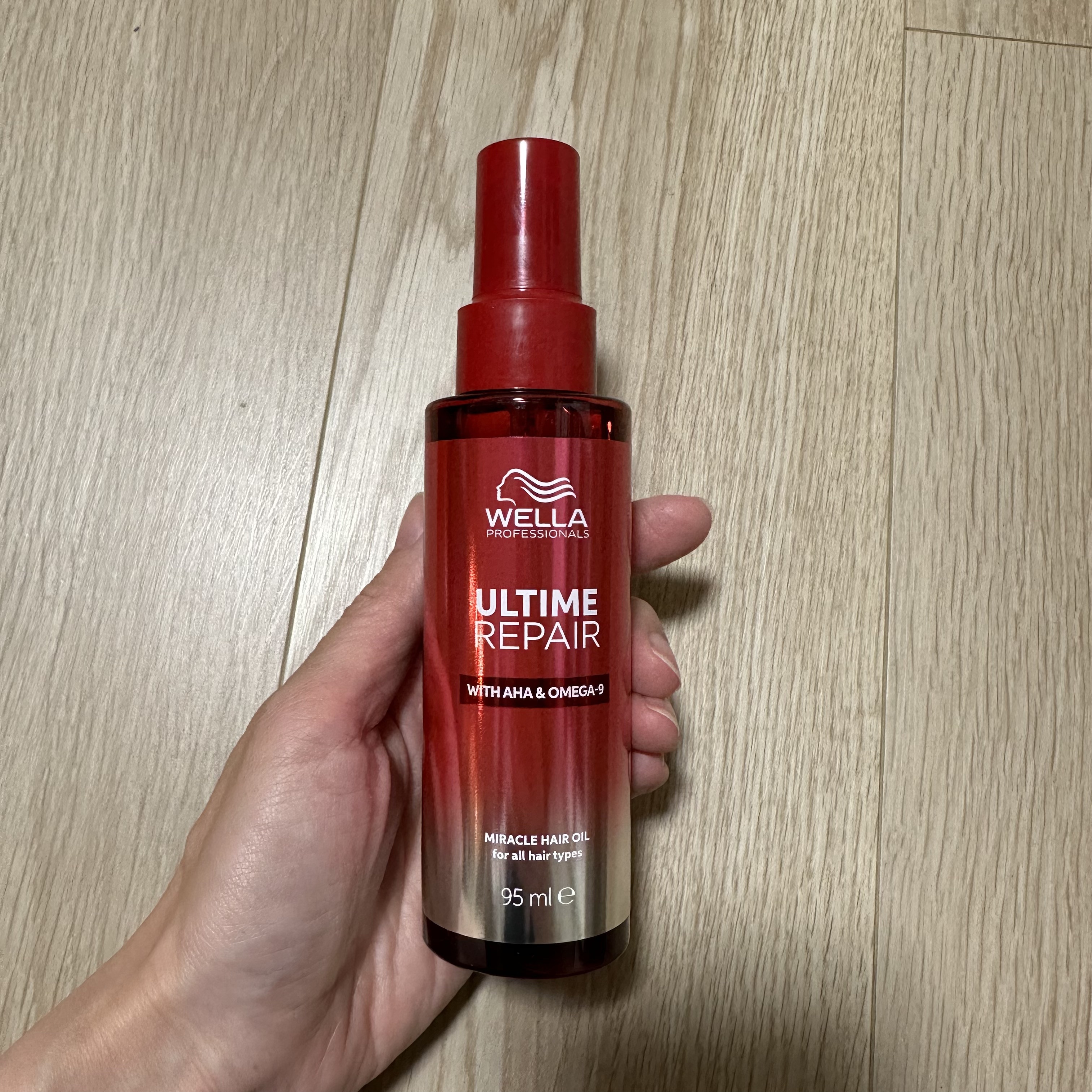 アルタイム リペア ミラクルヘアオイル/ウエラ/ヘアオイルを使ったクチコミ（2枚目）