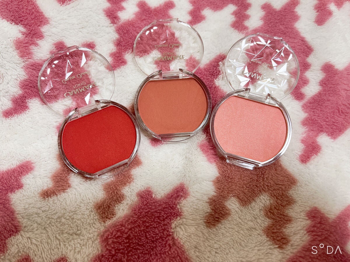 クリームチーク(マットタイプ)/キャンメイク/ジェル・クリームチークを使ったクチコミ(4枚目)