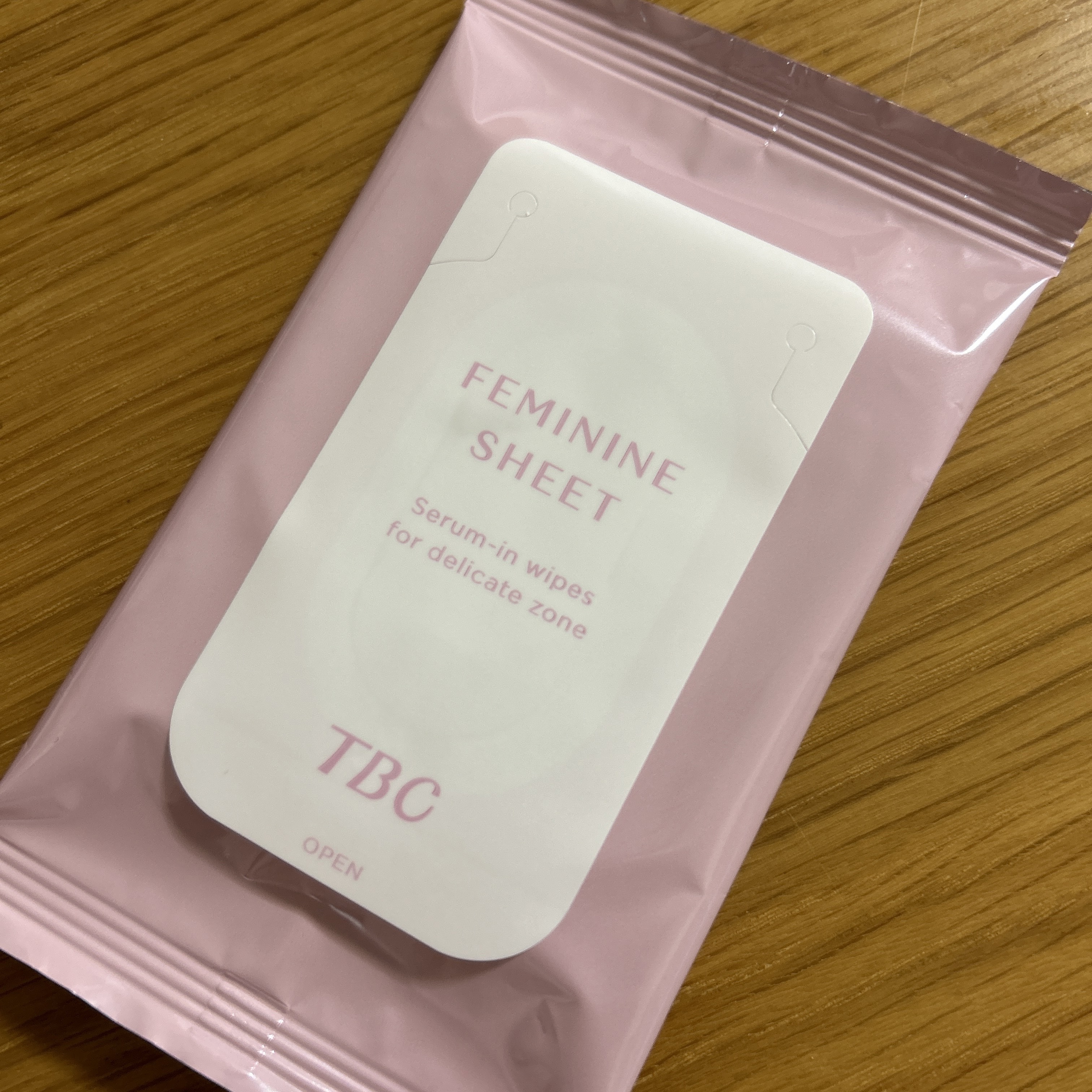 フェミニンシート/TBC/デリケートゾーンケアを使ったクチコミ（2枚目）