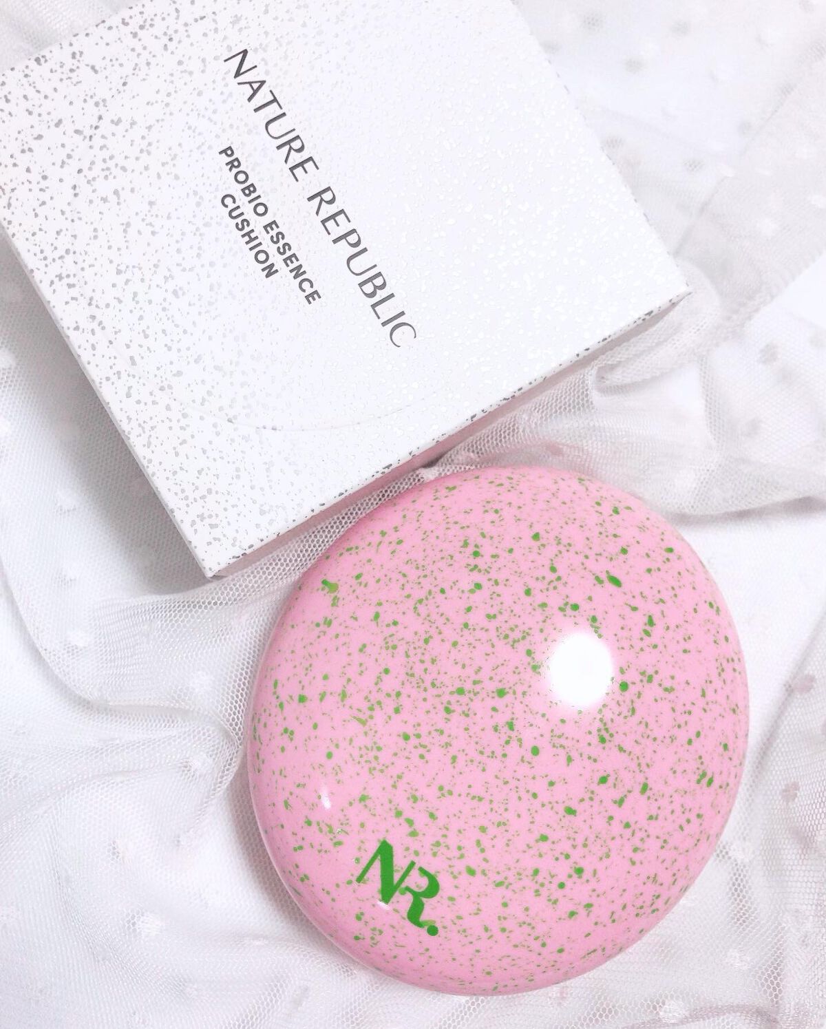 PROBIOエッセンスクッション/ネイチャーリパブリック/クッションファンデーションを使ったクチコミ（1枚目）