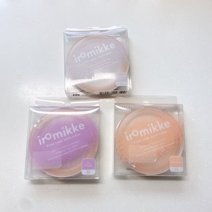 イロミッケ フィルタープレストパウダー/iromikke/プレストパウダーを使ったクチコミ(4枚目)
