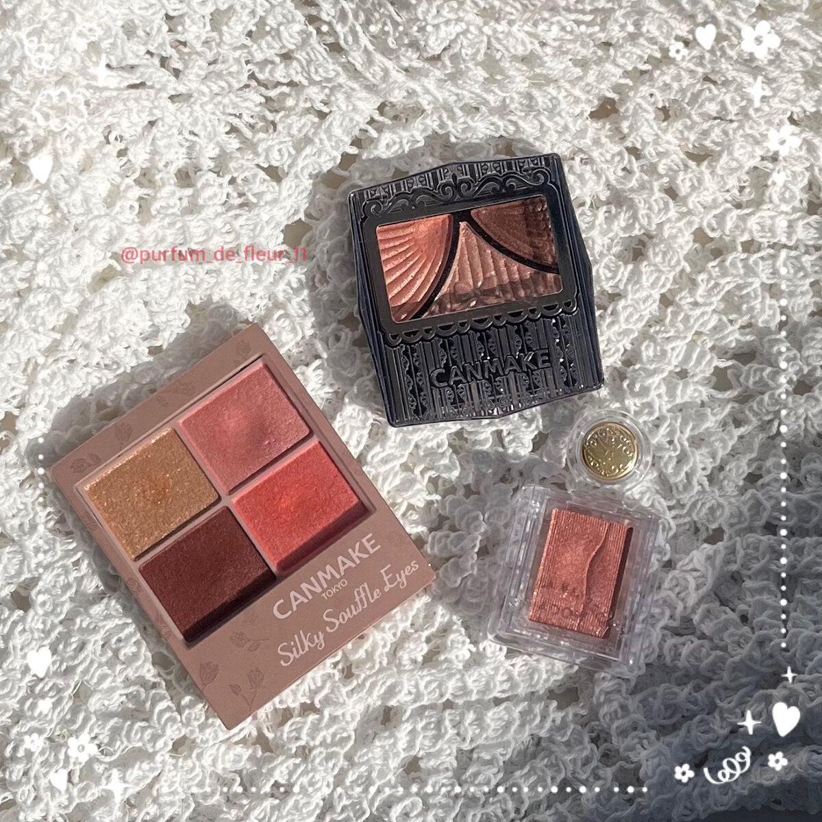 ジューシーピュアアイズ/キャンメイク/アイシャドウパレットを使ったクチコミ(2枚目)