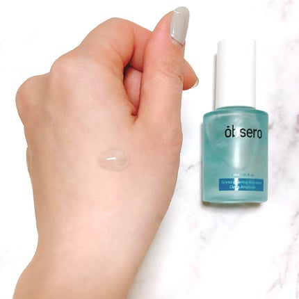 グリーンカーミングブルーレーションクリーンアンプル/obsero/美容液を使ったクチコミ(2枚目)