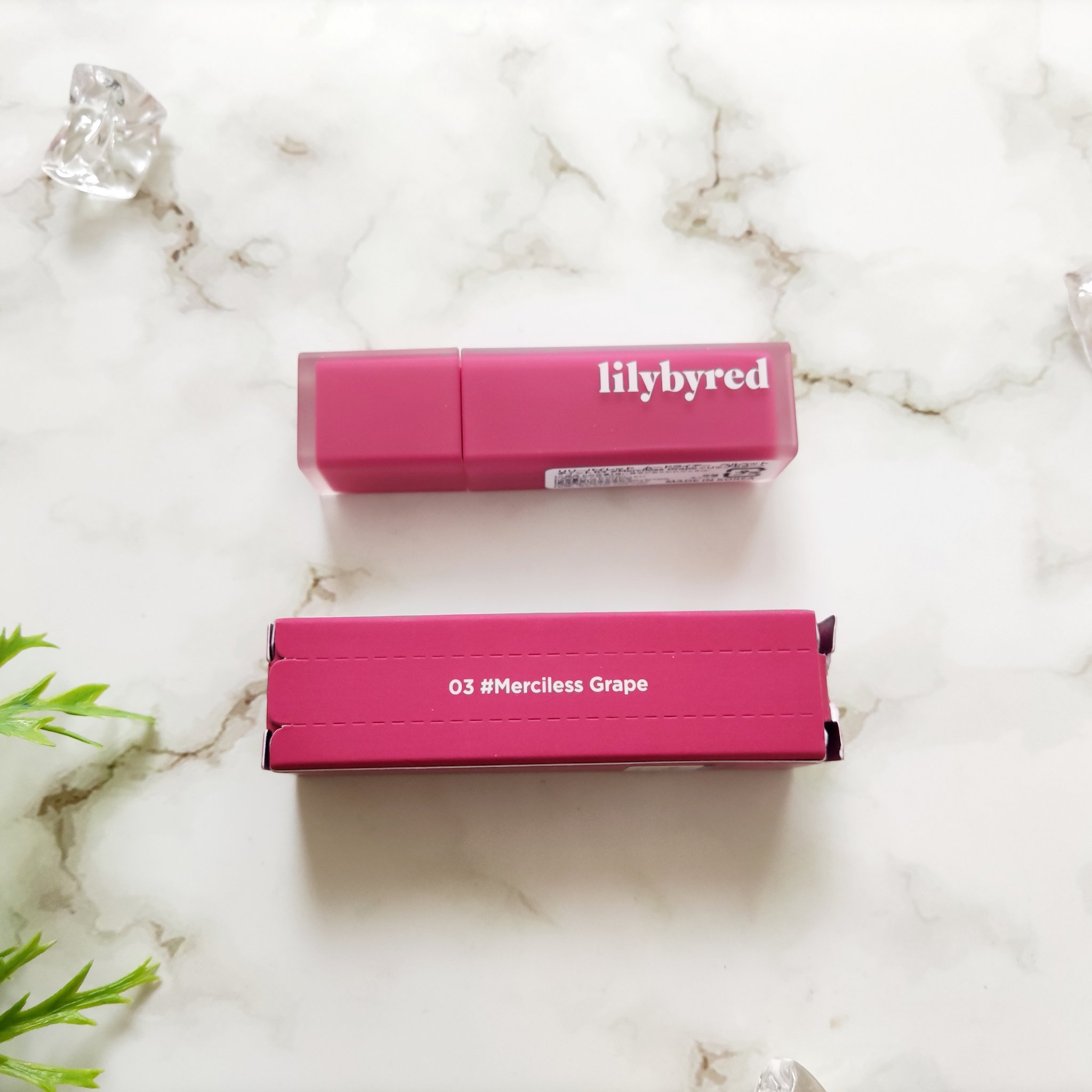 ムードライアー ベルベットティント/lilybyred/リップティントを使ったクチコミ（1枚目）