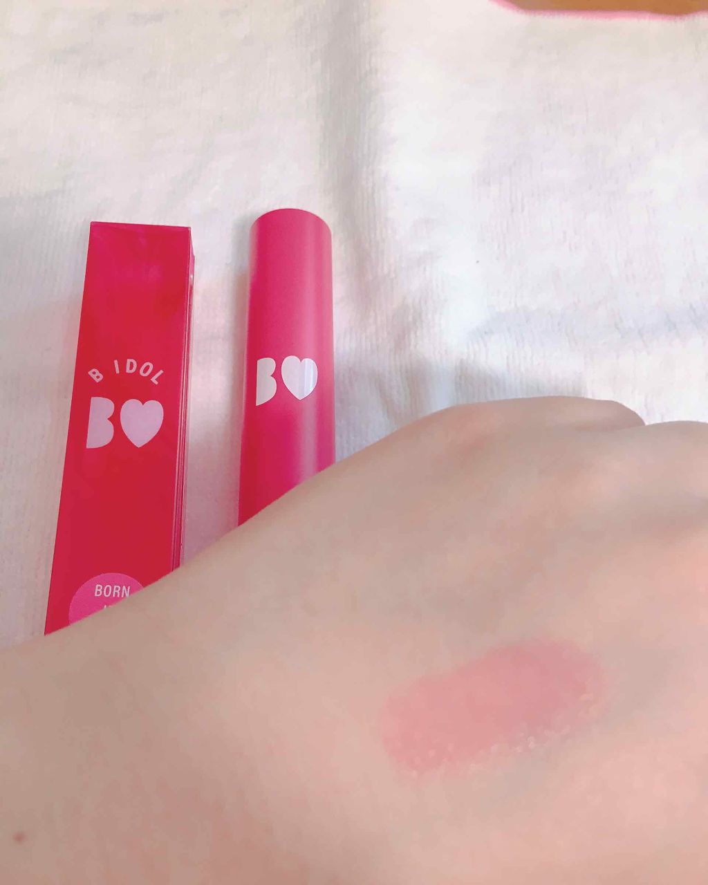 つやぷるリップR/b idol/口紅を使ったクチコミ（3枚目）