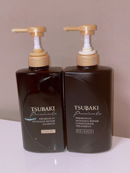 プレミアムEX インテンシブリペア <シャンプー>/コンディショナー<ヘアトリートメント> /TSUBAKI/市販シャンプーを使ったクチコミ(2枚目)