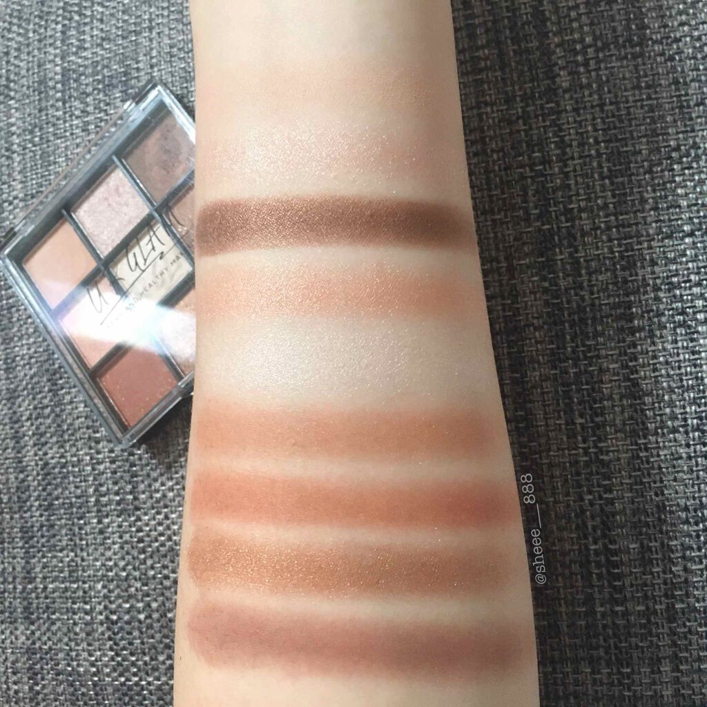 UR GLAM　BLOOMING EYE COLOR PALETTE/U R GLAM/アイシャドウパレットを使ったクチコミ（3枚目）