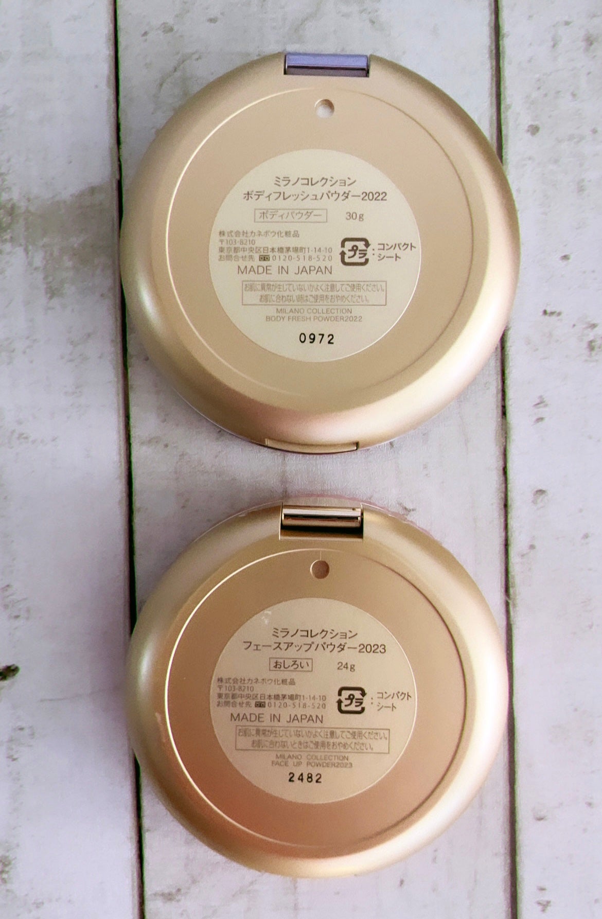 ボディフレッシュパウダー 2022/ミラノコレクション/ボディパウダーを使ったクチコミ(2枚目)