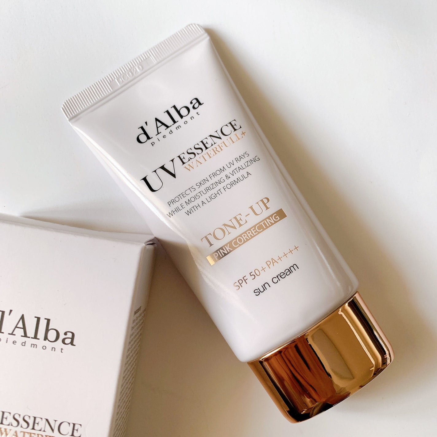 ウォータフルトーンアップサンクリーム/ダルバ/日焼け止めクリームを使ったクチコミ(1枚目)